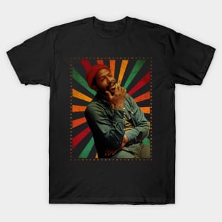 Marvin Gaye Smoking // Vintage Style T-Shirt